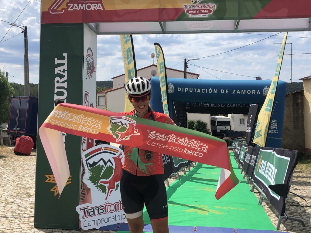 Liliana Aguiar, ganadora de la Transfronteriza Bike 2022